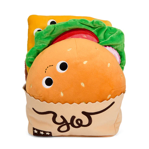 Bacon Deluxe Bum Bumz Burger Plush