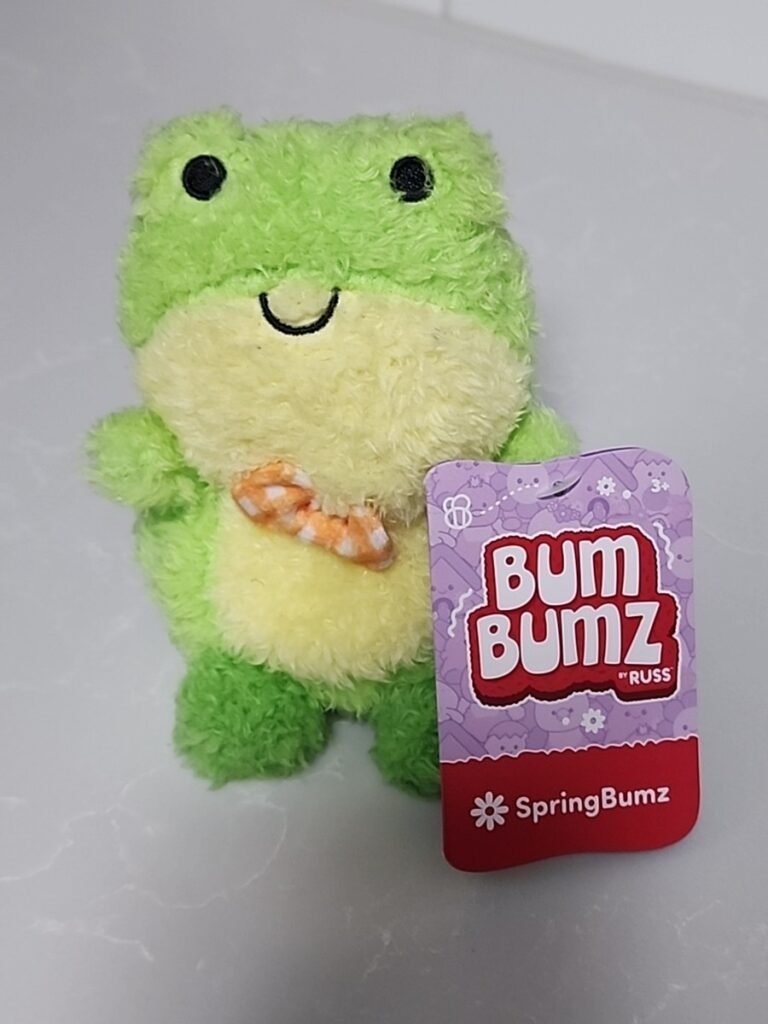 Bum Bumz Frog Plush Adorable Collectible Soft Toys