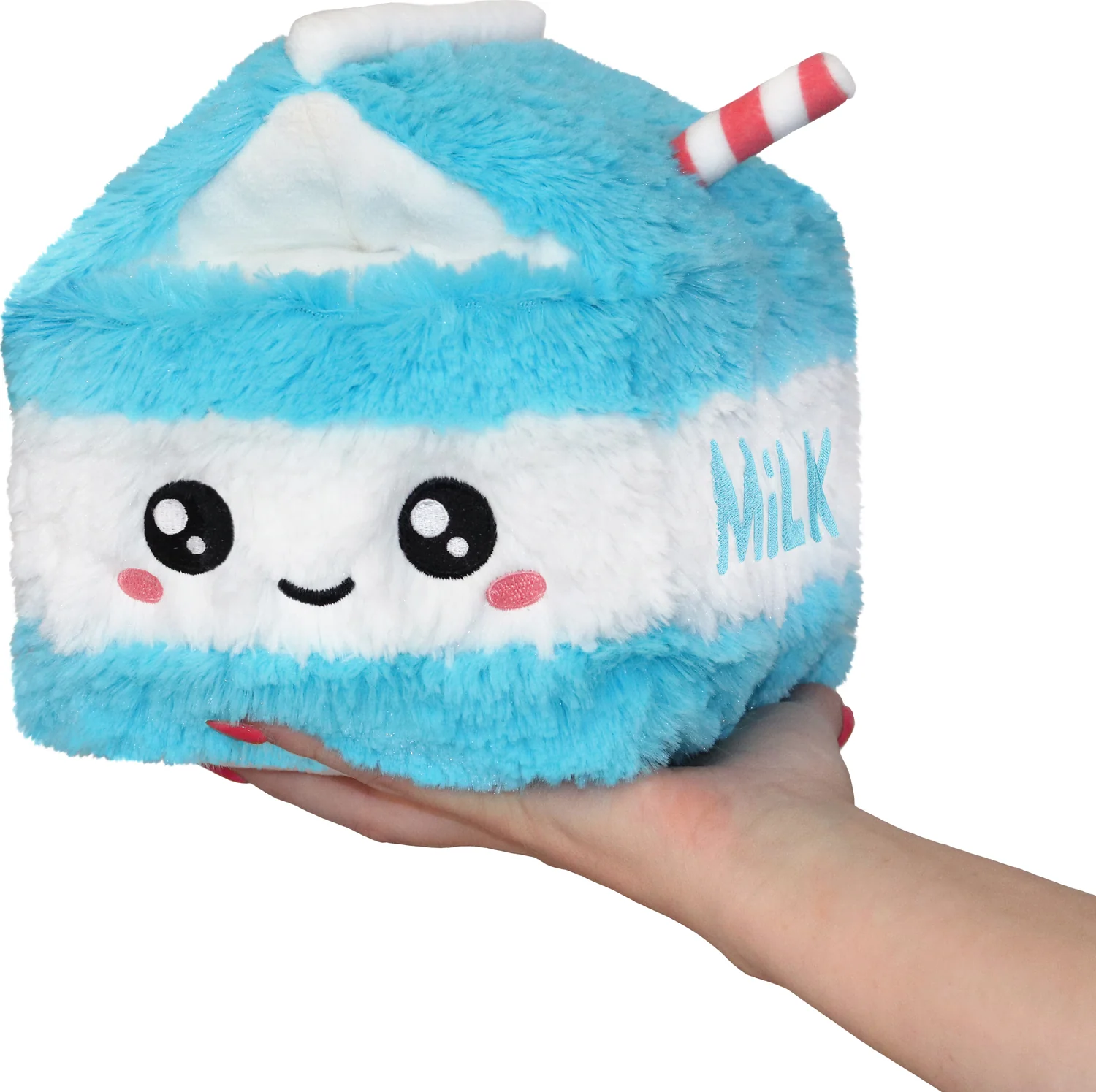 Classic White Milk Carton Plush