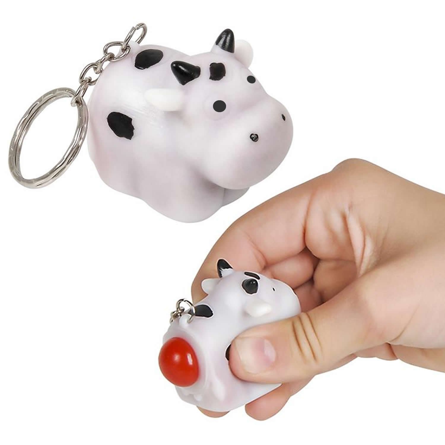 Mini Bum Bumz Cow Keychain