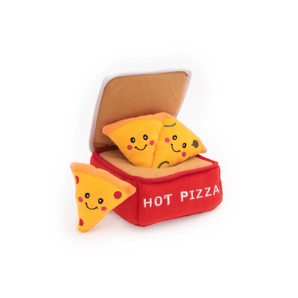 Pizza Box Plush Companion